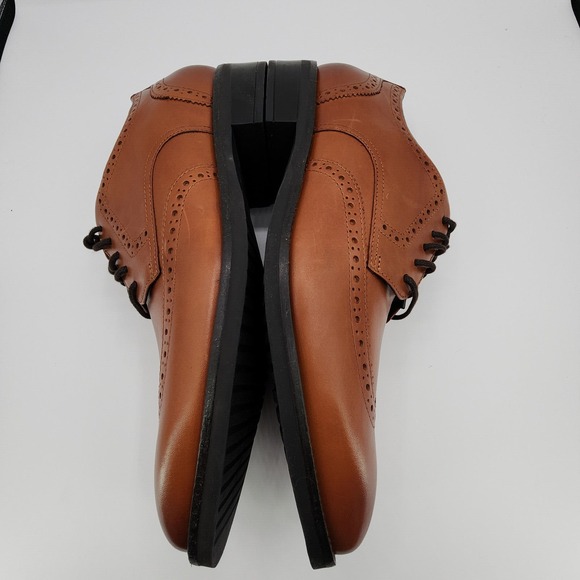 Cole Haan Grand+ Dress Wingtip Oxford Shoes Mens 11 M British‎ Tan C37330 NEW main image 10